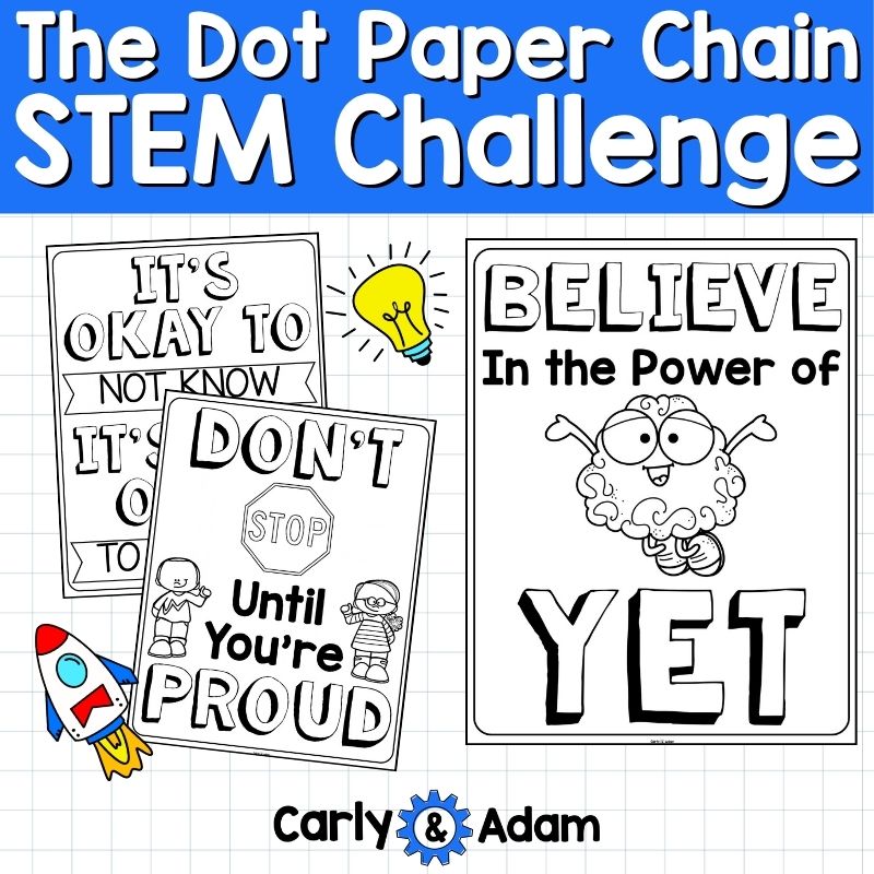 The Dot by Peter Reynolds Paper Chain Activity