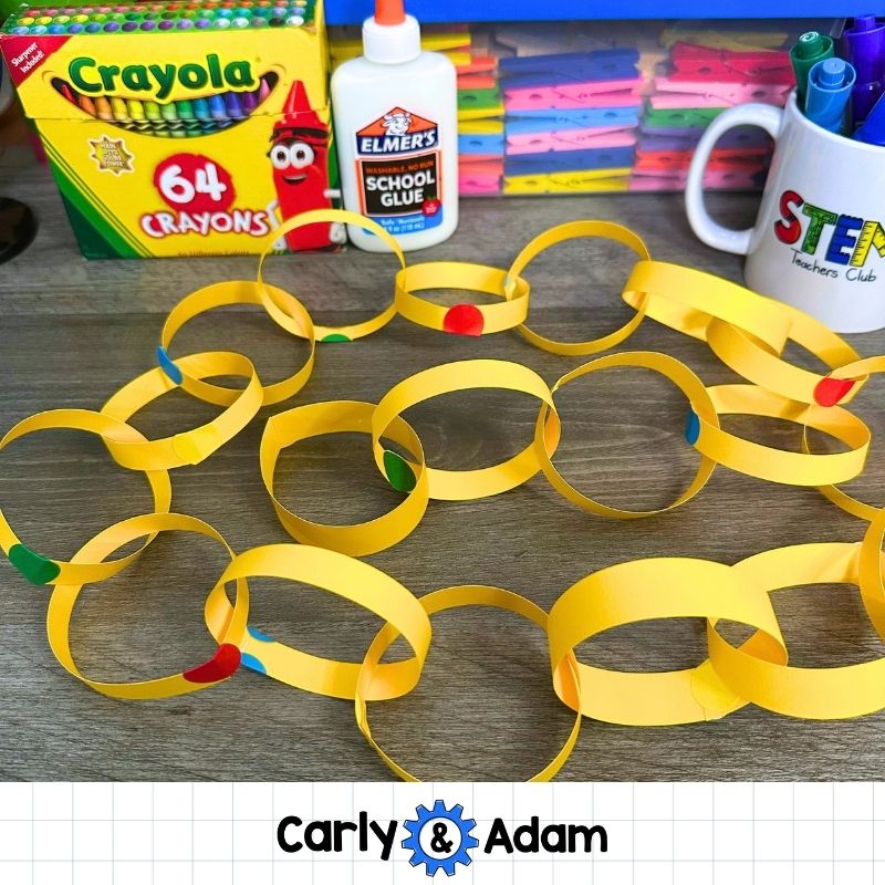 The Dot by Peter Reynolds Paper Chain Activity
