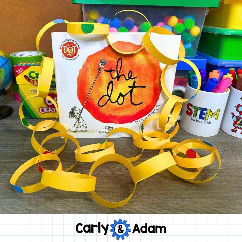 The Dot by Peter Reynolds Paper Chain Activity