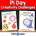 Pi Day Creativity Challenges - Finish the Picture Activities Morning Work