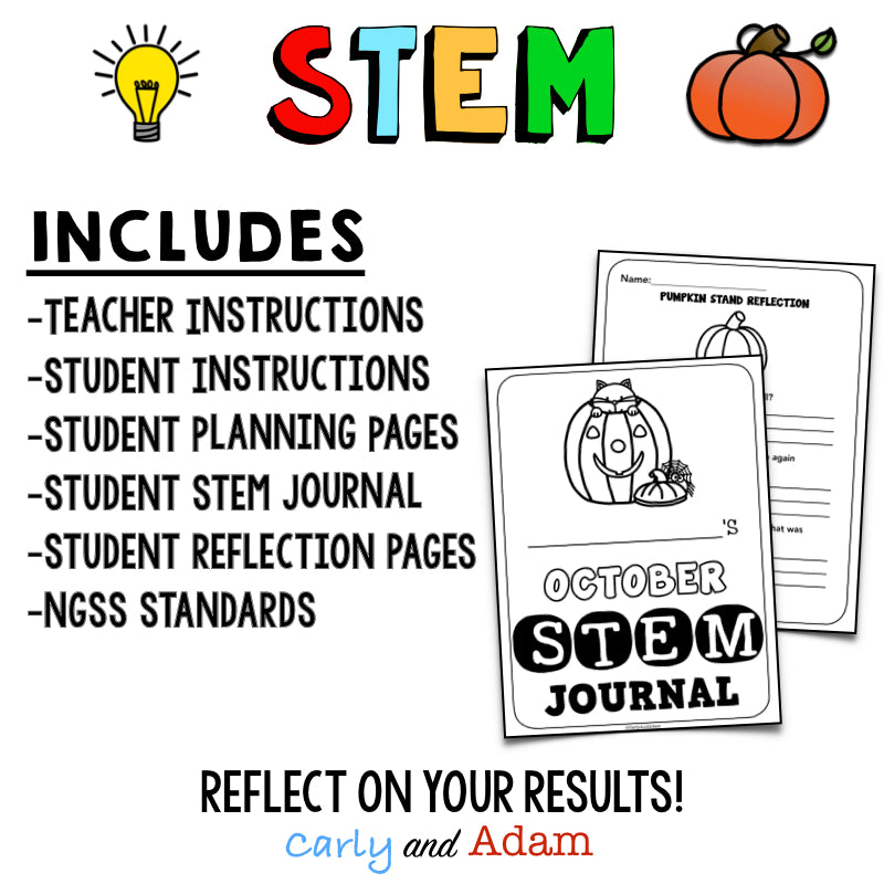 Pumpkin Stand Halloween STEM Activity