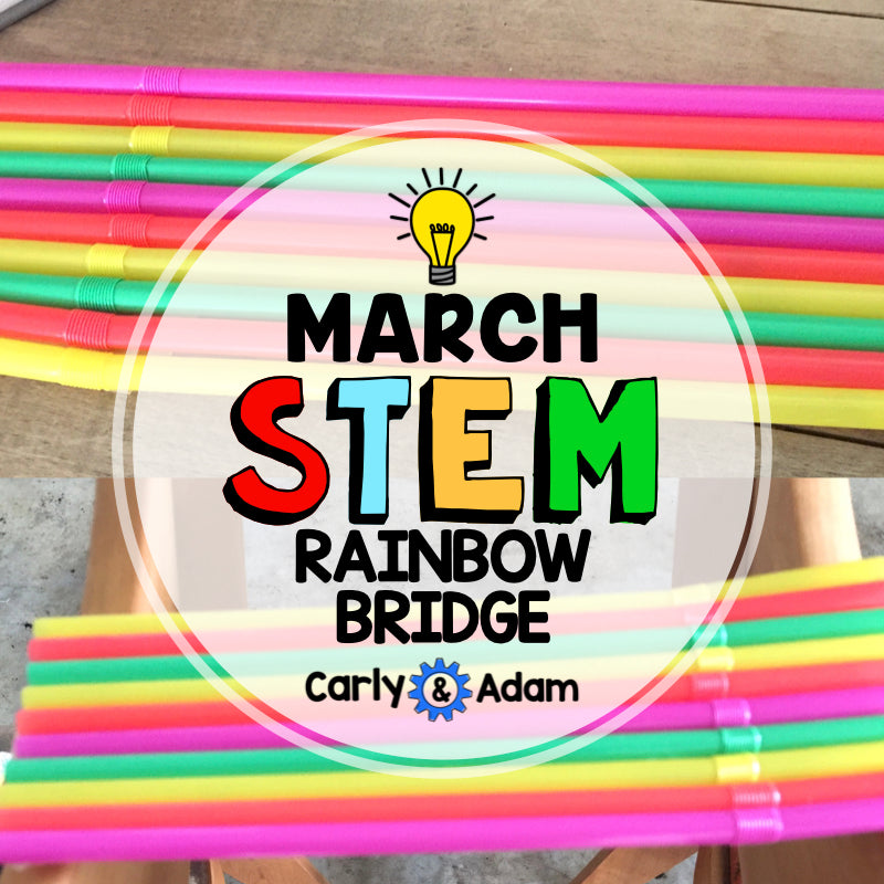 St Patrick's Day Rainbow Bridge STEM Challenge