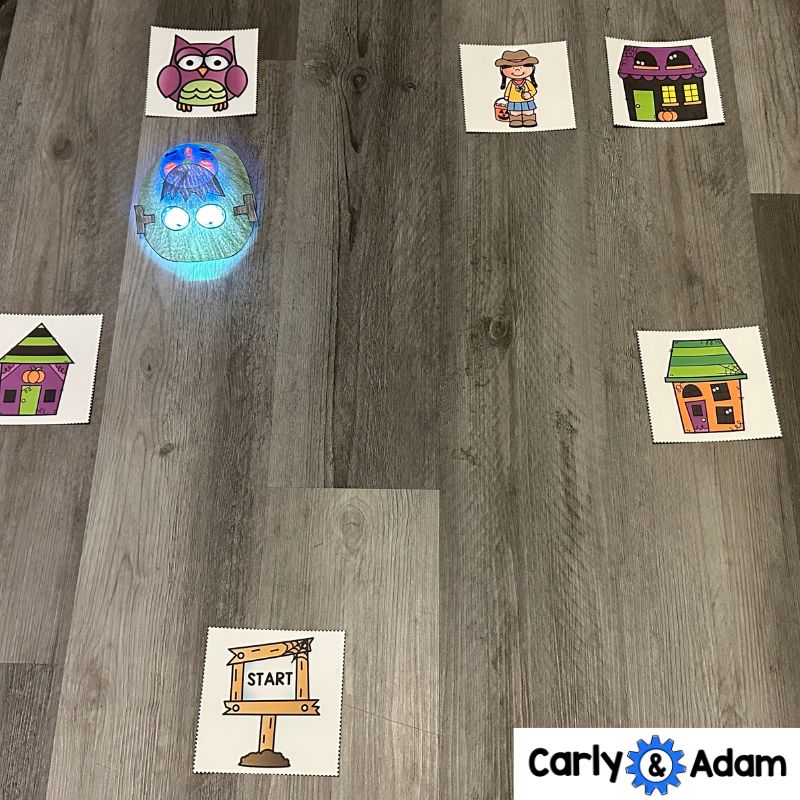 Robot Trick Or Treat Halloween STEM Activity