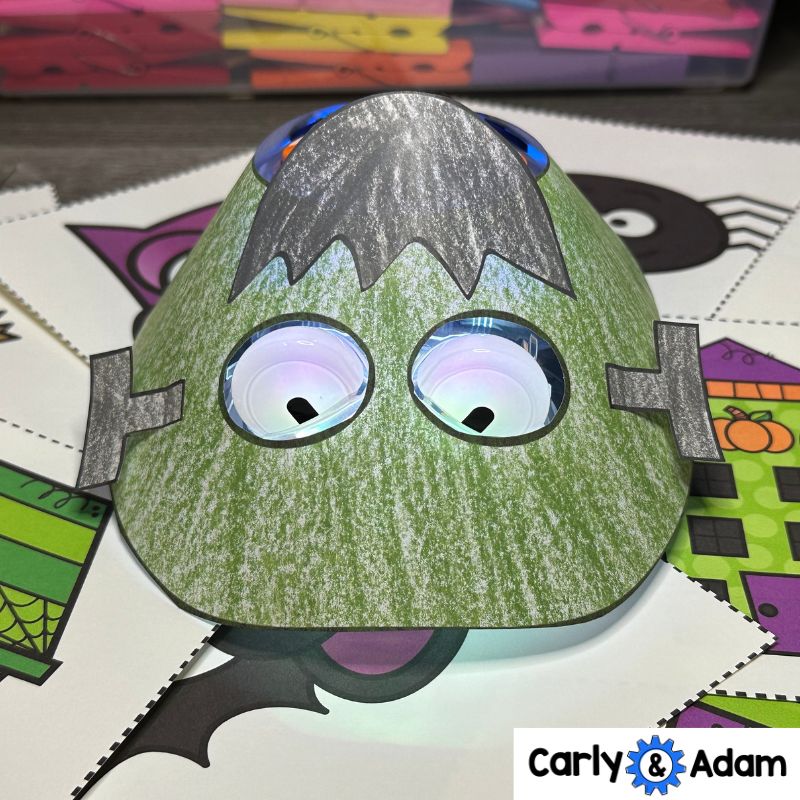 Robot Trick Or Treat Halloween STEM Activity