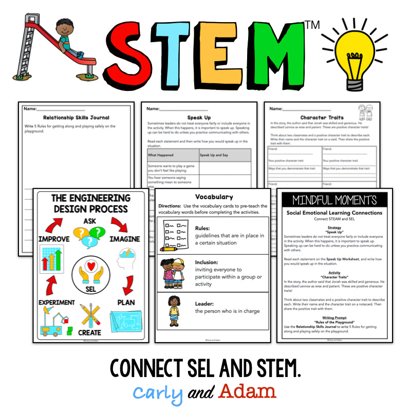 Rulers of the Playground Relationship Skills SEL STEM Activity