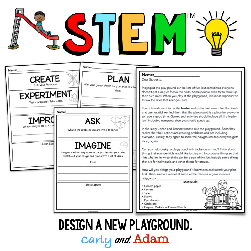 Rulers of the Playground Relationship Skills SEL STEM Activity