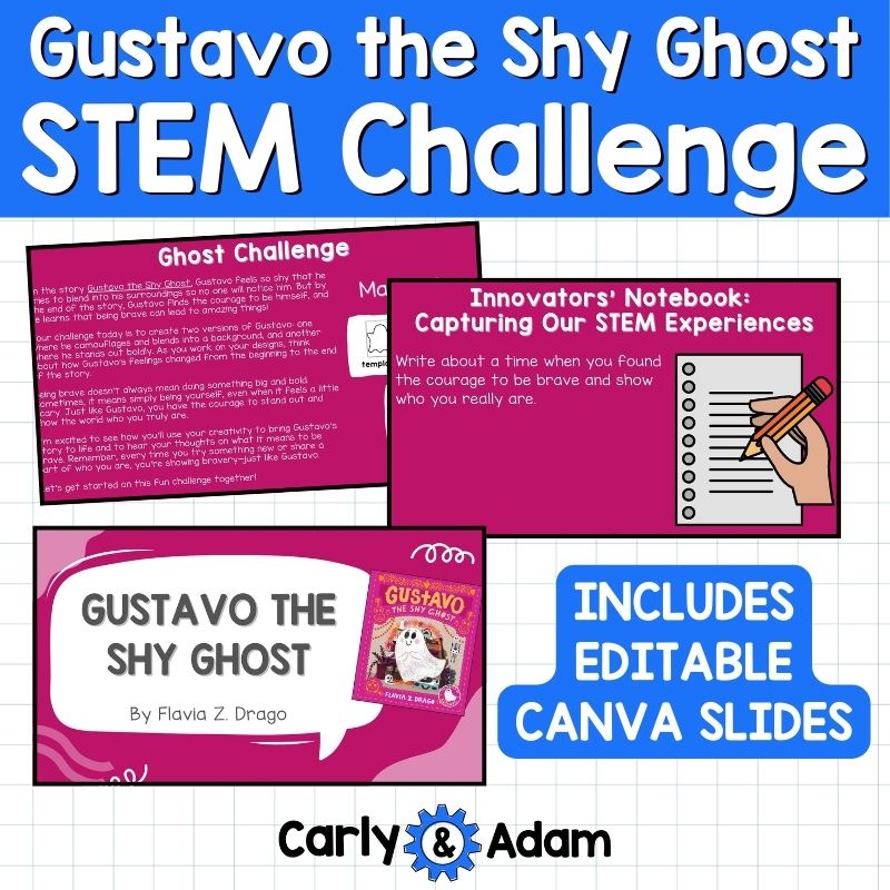 Gustavo the Shy Ghost STEM Challenge