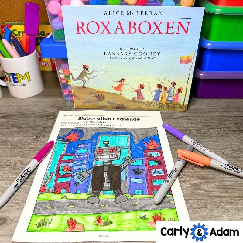 Getting Started with Creativity Challenges Finish the Picture Activities Beautiful Oops Book Lesson