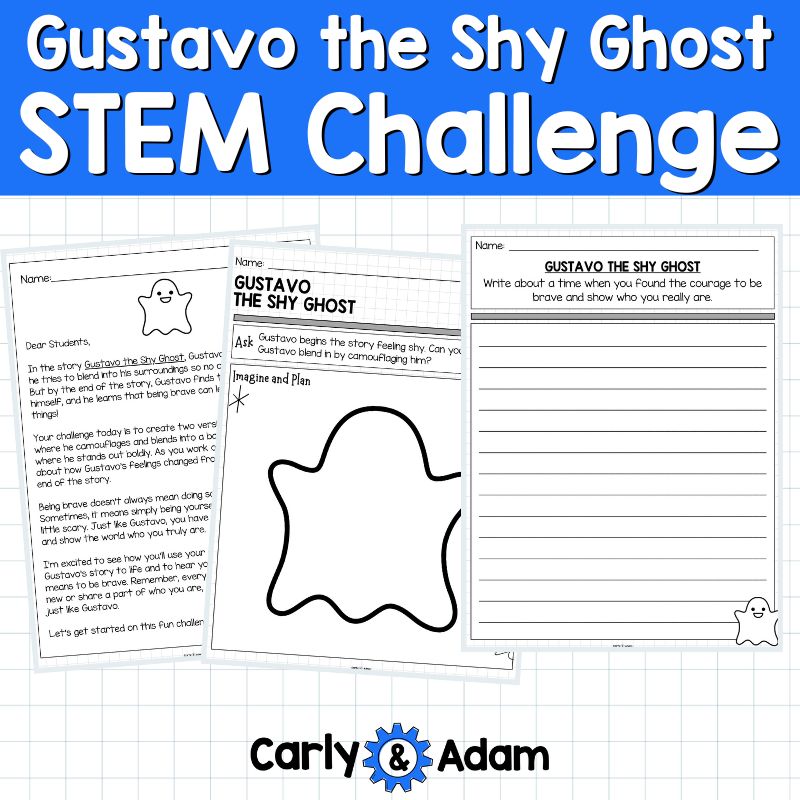 Gustavo the Shy Ghost STEM Challenge