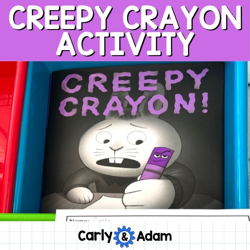 Free Creepy Crayon Read Aloud Directed Drawing Challenge