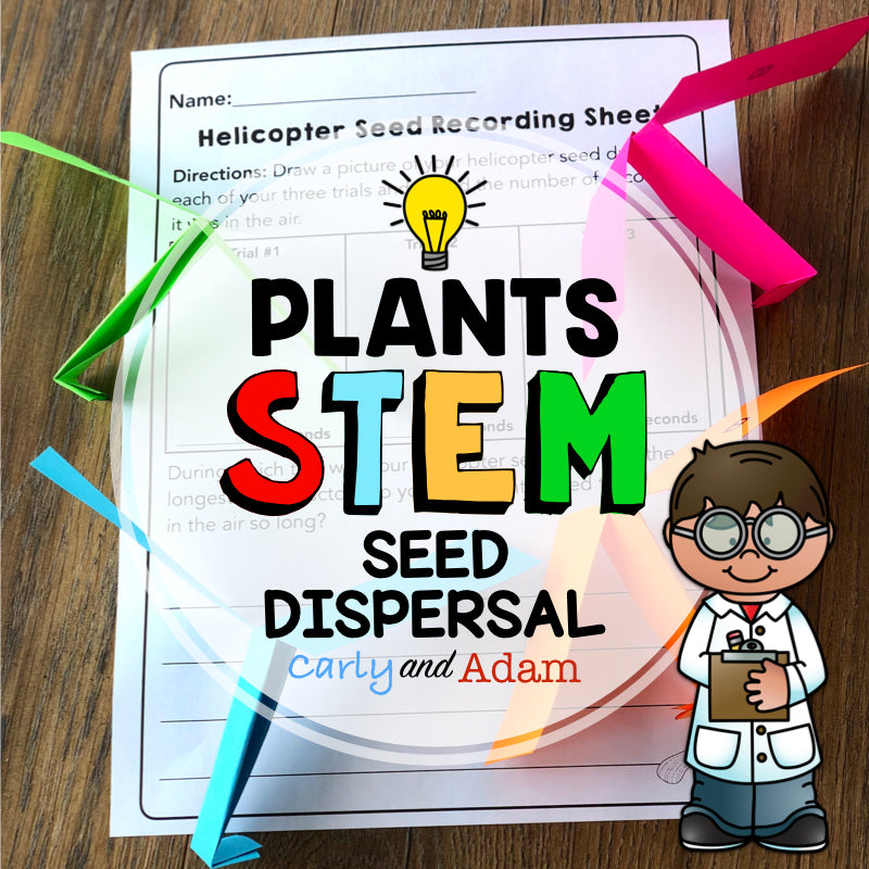 Plant Seed Dispersal Spring STEM Activity