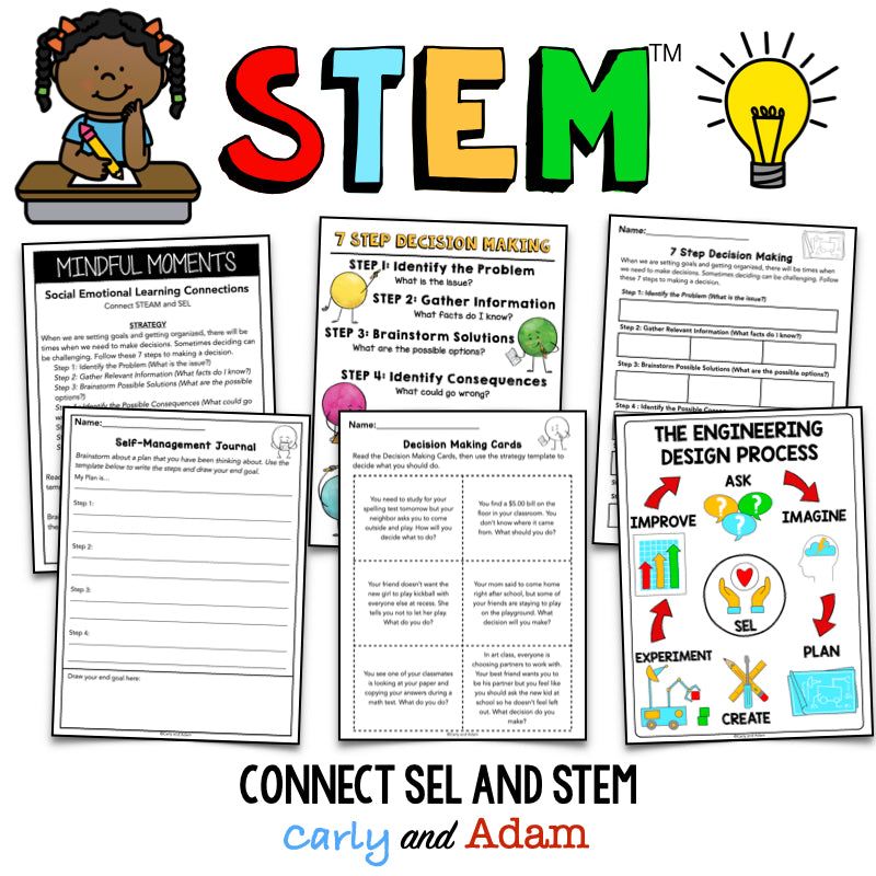 Shh! We Have a Plan Self Management SEL STEM Activity