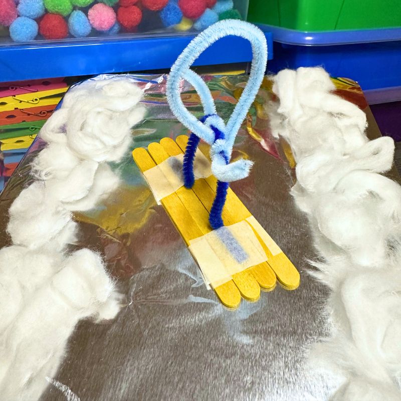 Build a Snowboarder Snowboarding Winter Olympic Games STEM Activity