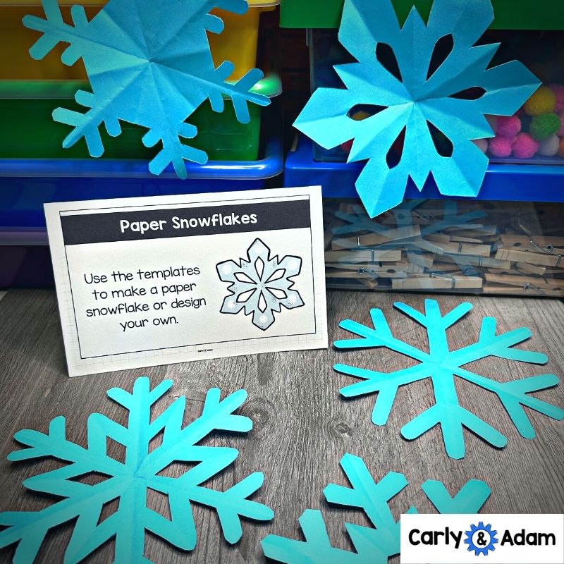 Snowflake Bentley Read Aloud Winter STEM Centers and Activities