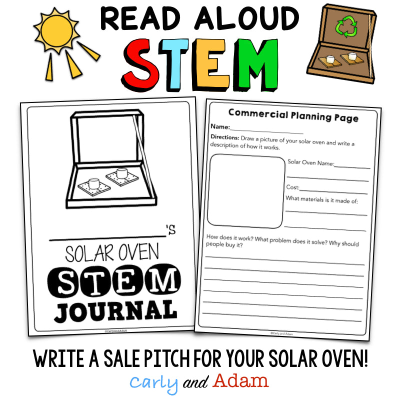 Build a Solar Oven Iqbal READ ALOUD STEM™ Activity