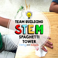Spaghetti Tower Team Building Activities STEM Challenge Icebreaker Games