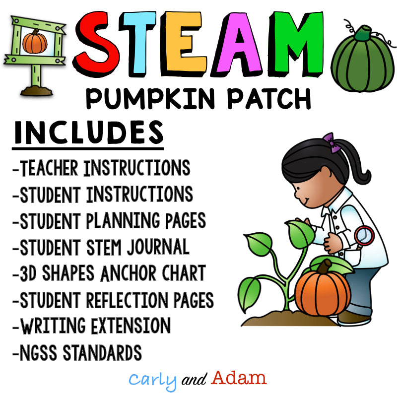 Spookley the Square Pumpkin Halloween STEAM Activity