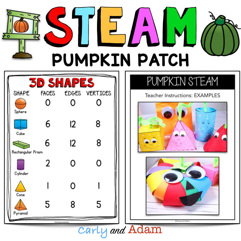 Spookley the Square Pumpkin Halloween STEAM Activity