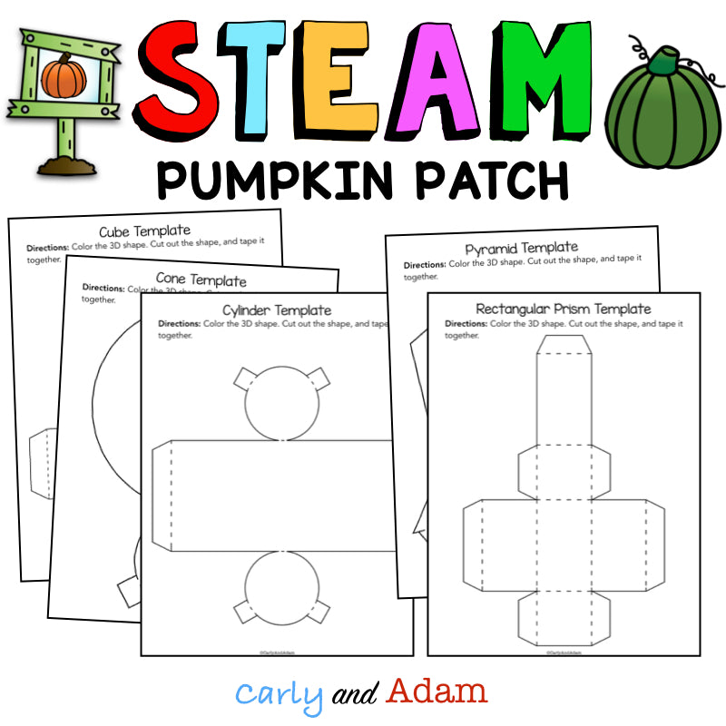 Spookley the Square Pumpkin Halloween STEAM Activity