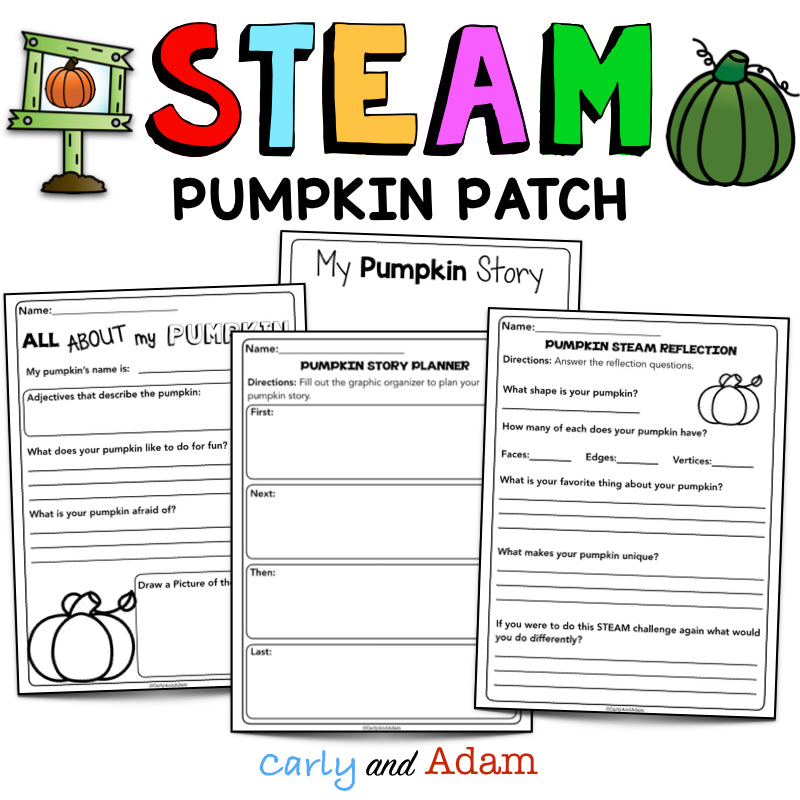 Spookley the Square Pumpkin Halloween STEAM Activity