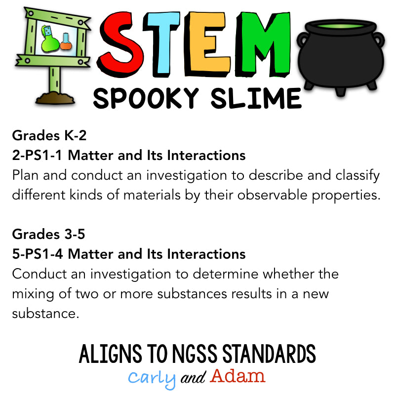 Spooky Slime Halloween STEM Activity