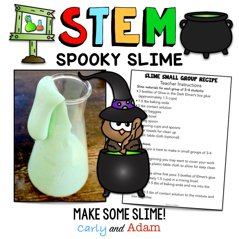 Spooky Slime Halloween STEM Activity