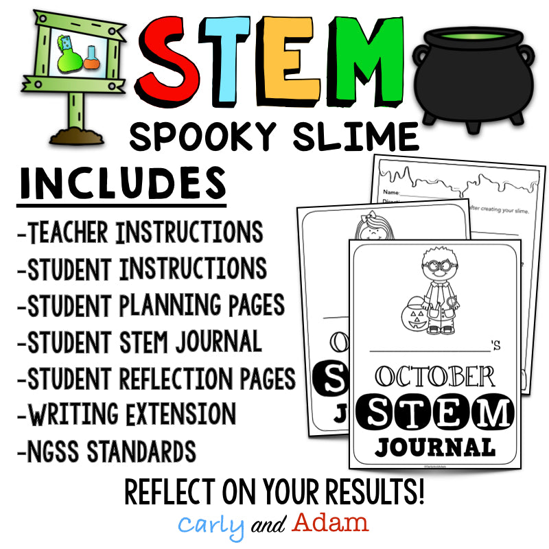 Spooky Slime Halloween STEM Activity
