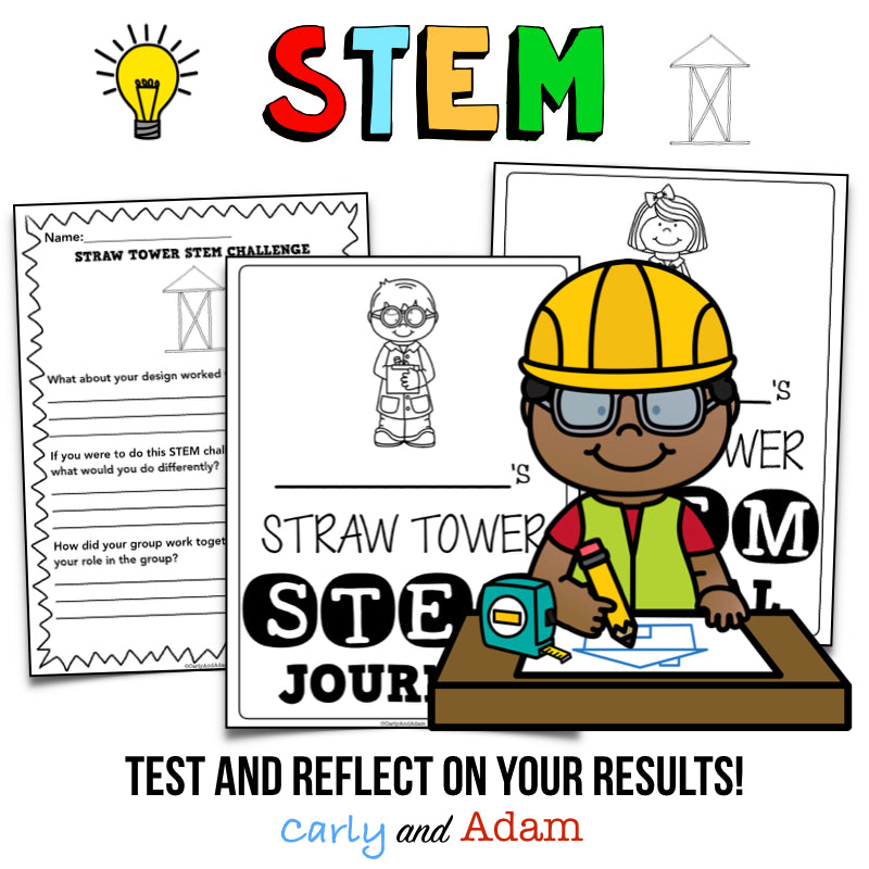 Straw Tower STEM Activity