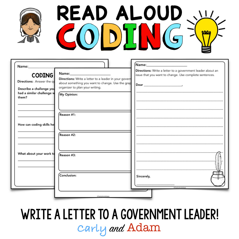 Thank You Sarah Thanksgiving Unplugged Coding Activity