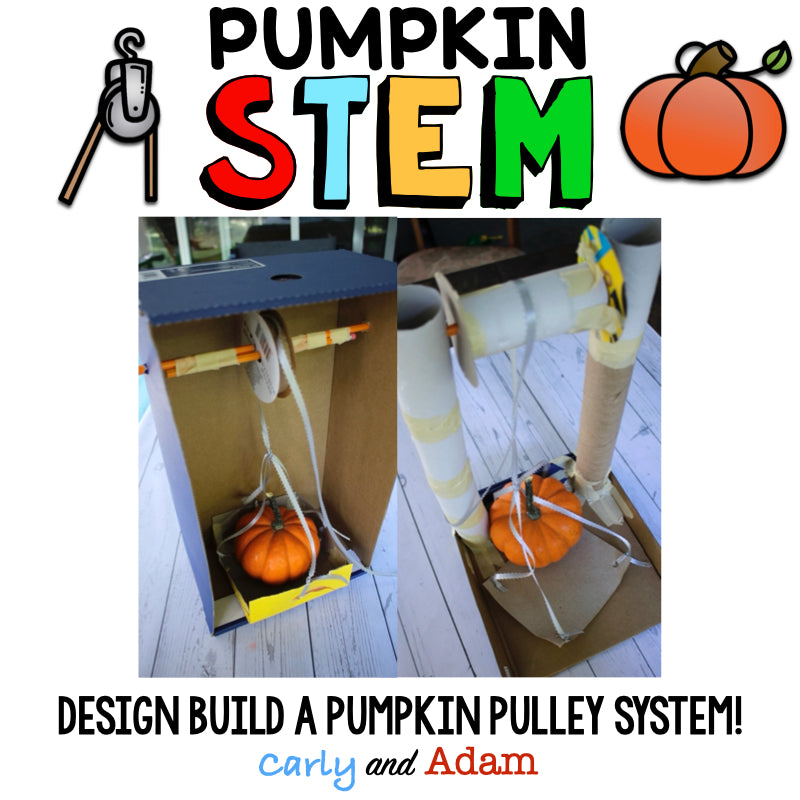 The Biggest Pumpkin Ever Halloween STEM Activity - Pumpkin Pulley Challenge