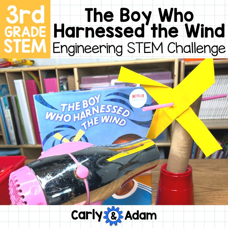 Boy Who Harnessed the Wind 3rd Grade Engineering STEM Activity