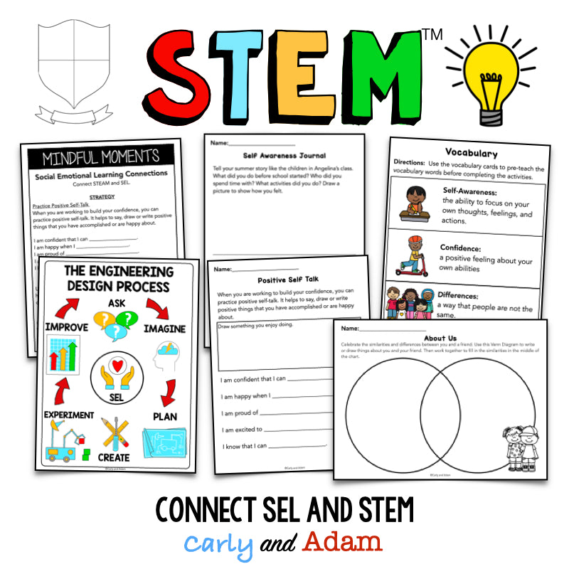 The Day You Begin Self Awareness SEL STEM Activity