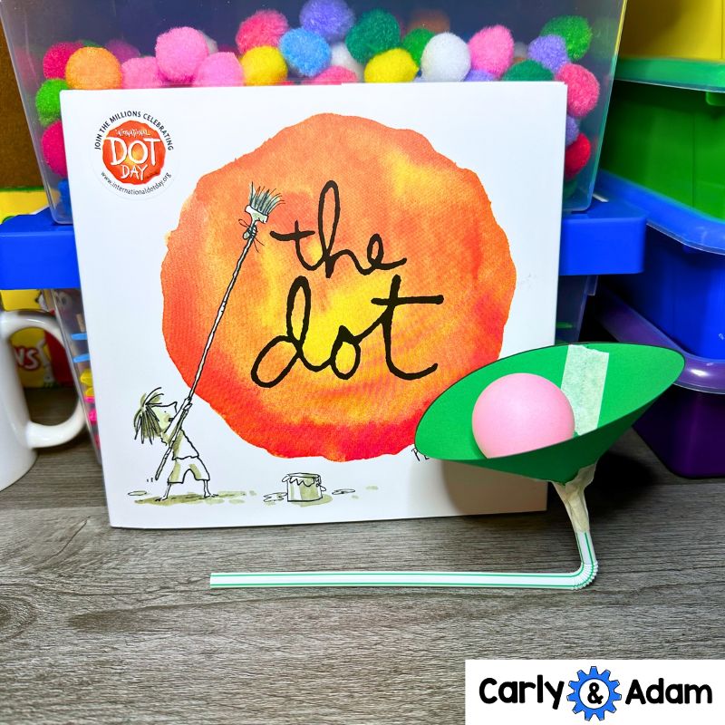 3rd Grade Dot Day STEM The Dot by Peter Reynolds Activity Read Aloud Book