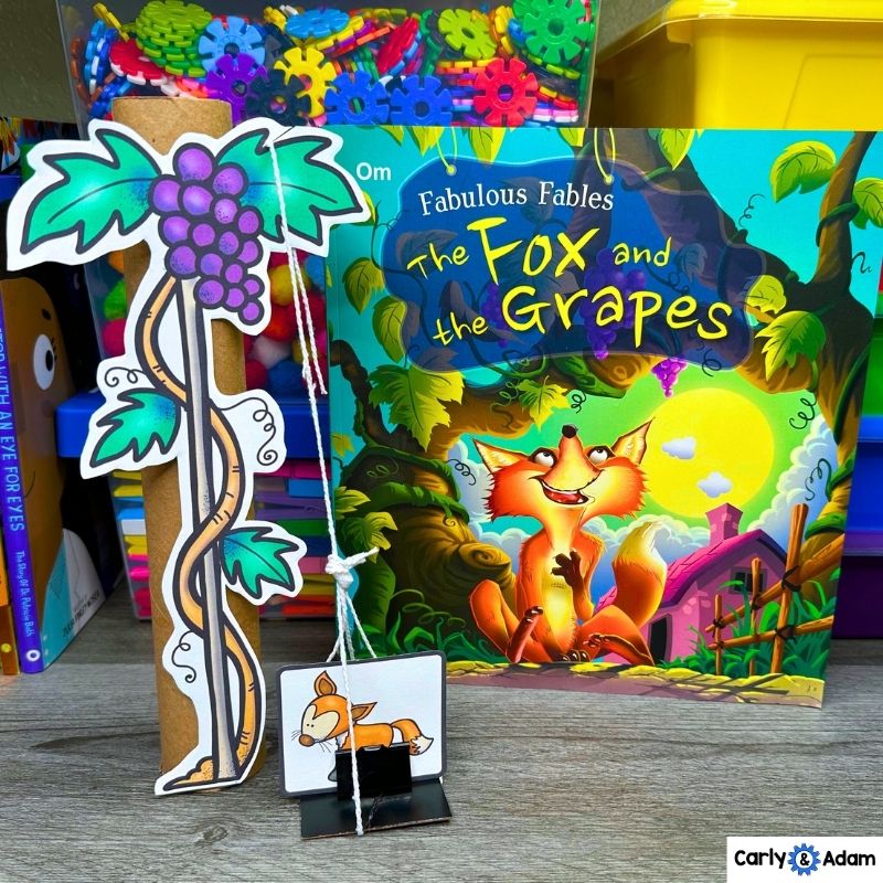 The Fox and the Grapes Fable STEM Challenge