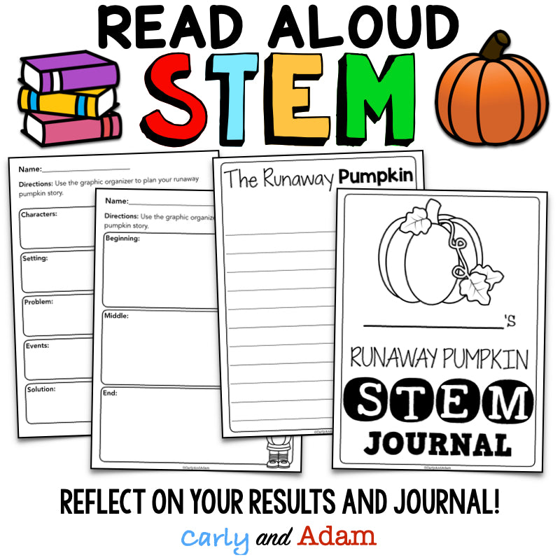 The Runaway Pumpkin READ ALOUD STEM Activity
