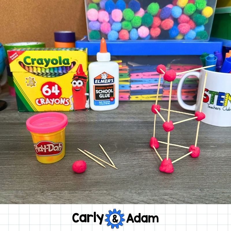 The Smart Cookie Book Activity Marshmallow Toothpick Tower STEM Challenge