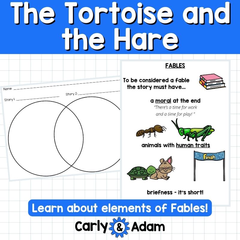 The Tortoise and the Hare Fable STEM Activity - Derby Racers