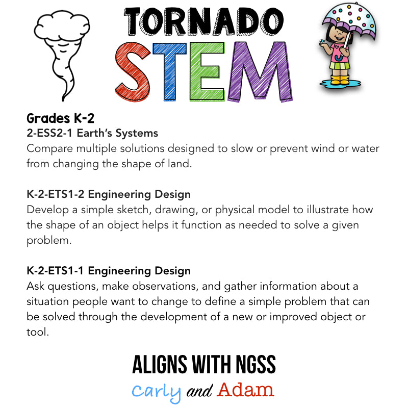 Tornado Engineering STEM Activities