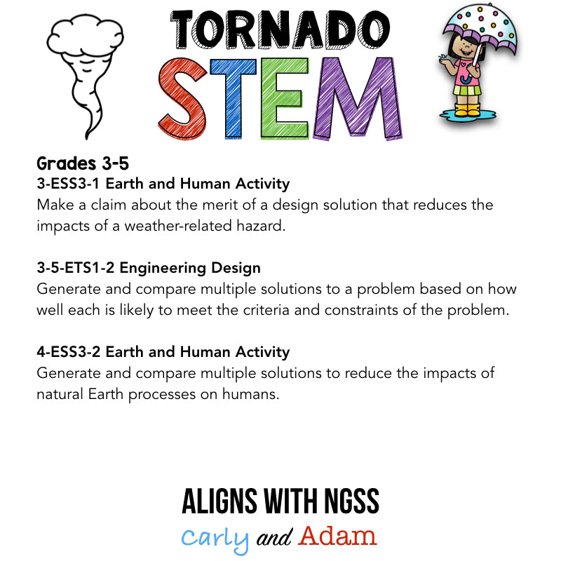 Tornado Engineering STEM Activities