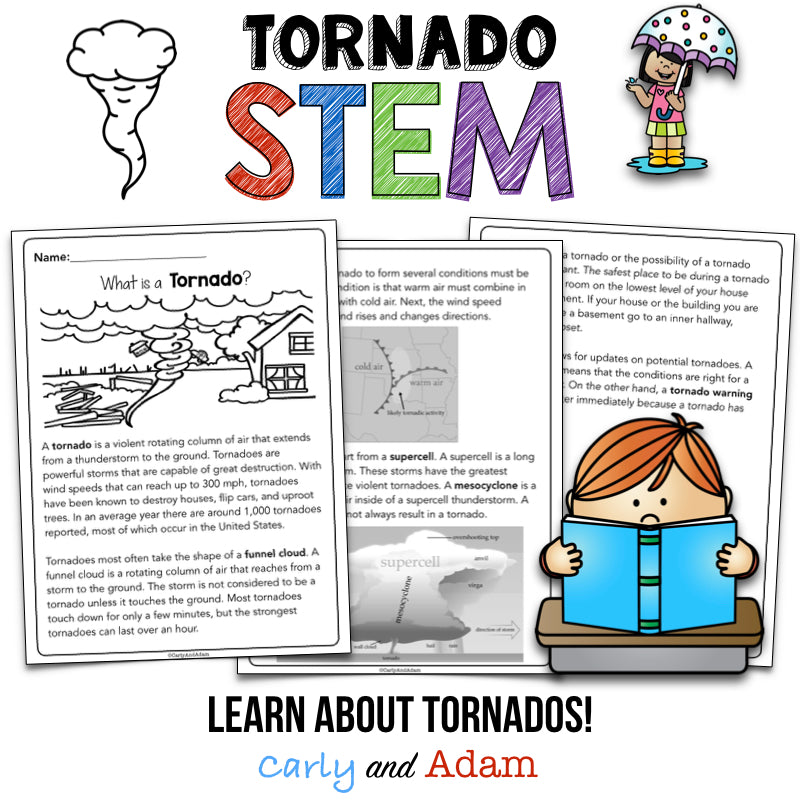Tornado Engineering STEM Activities