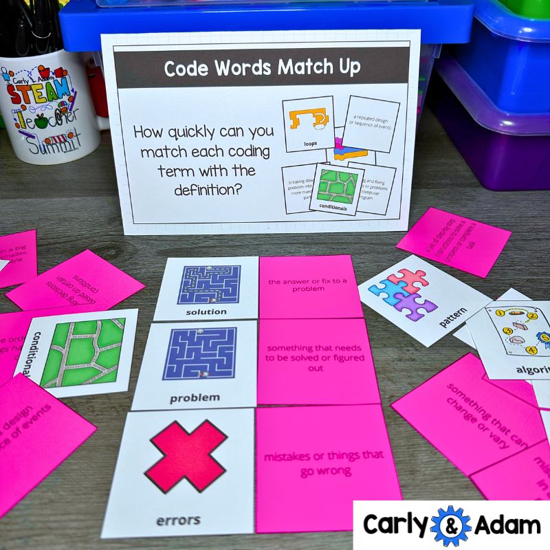 Unplugged Coding STEM Centers