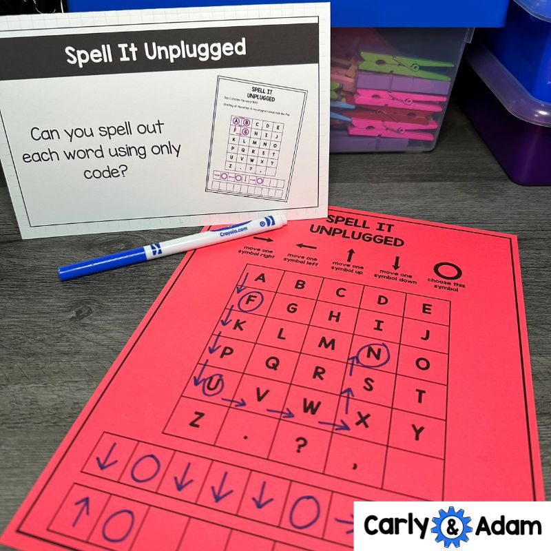 Unplugged Coding STEM Centers