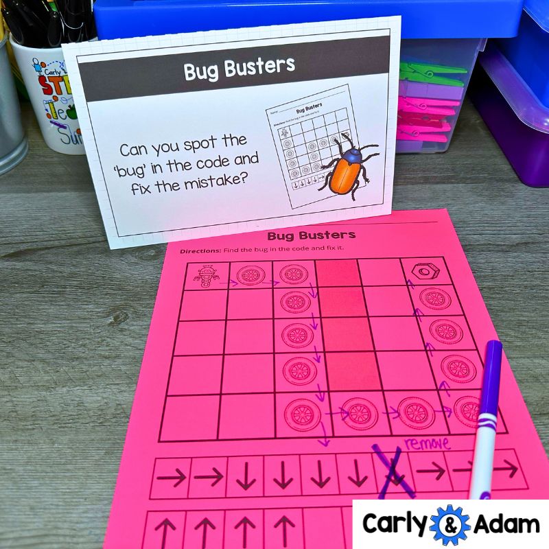 Unplugged Coding STEM Centers