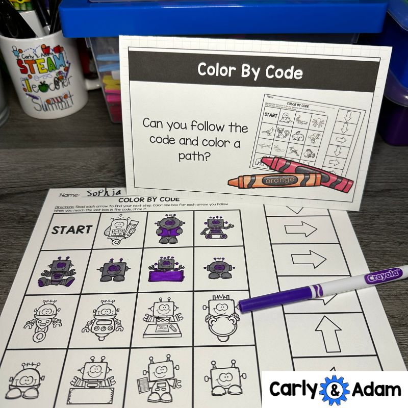 Unplugged Coding STEM Centers