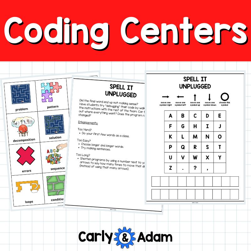 Unplugged Coding STEM Centers