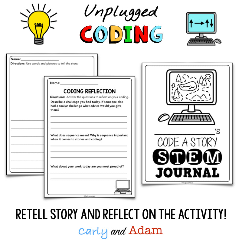 Code a Story Unplugged Coding Activity
