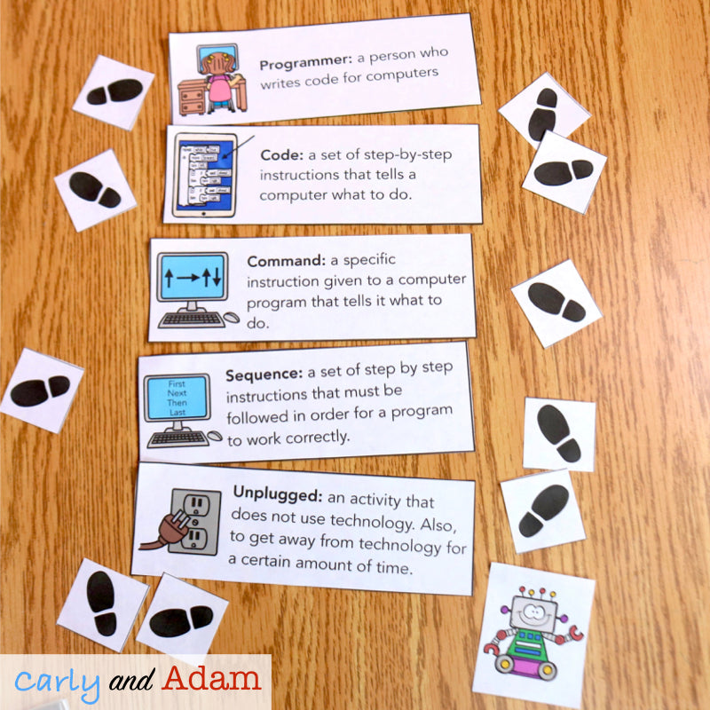 Unplugged Read Aloud Coding Activity