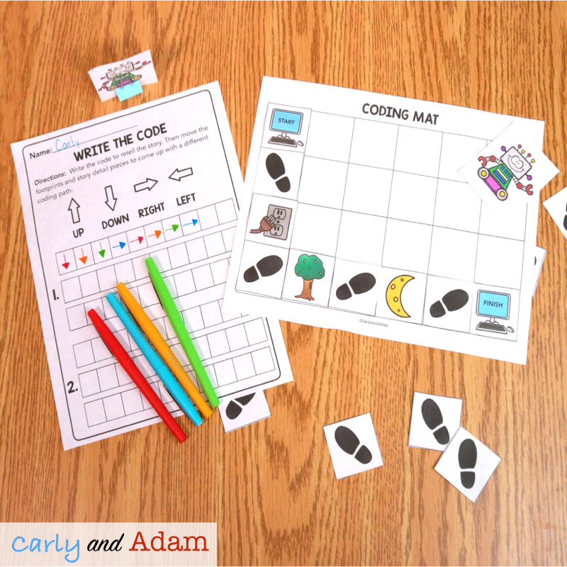 Unplugged Read Aloud Coding Activity