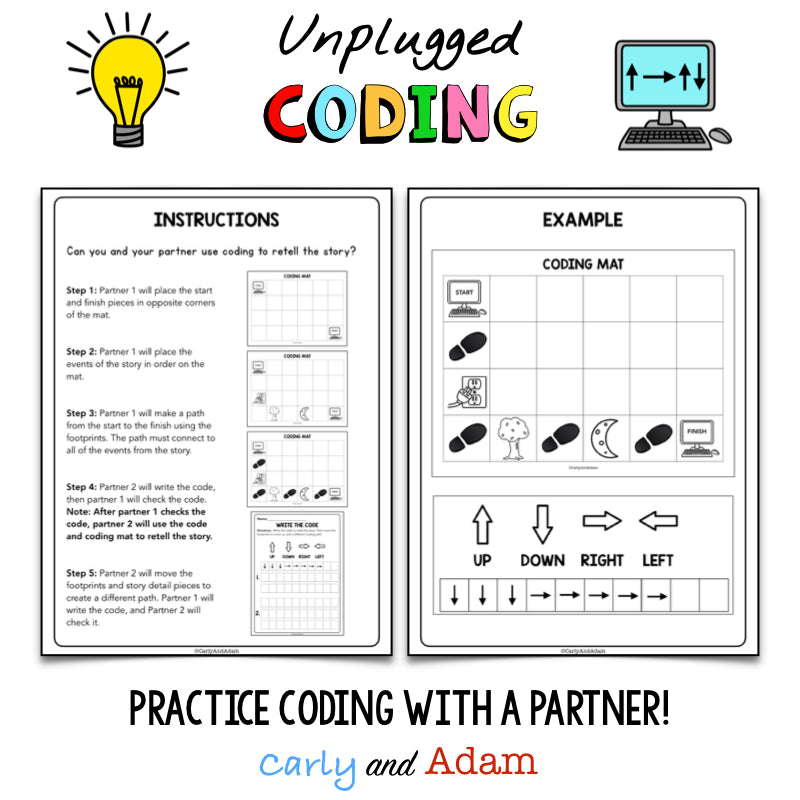 Unplugged Read Aloud Coding Activity