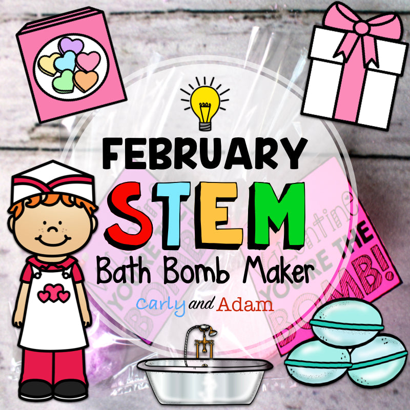 Bath Bomb Valentine's Day STEM Activity